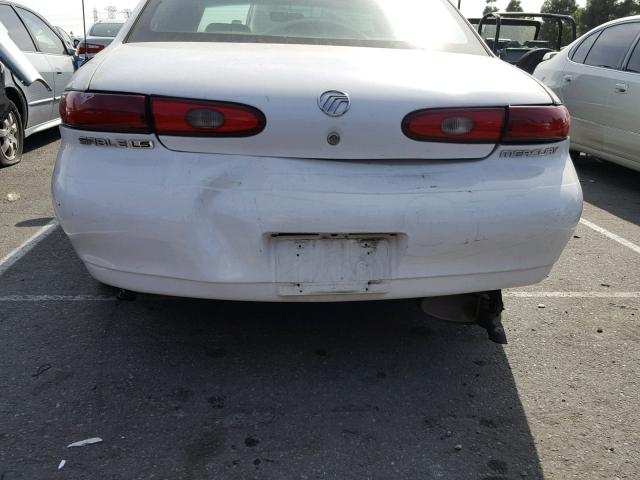 1MEFM53S6XA627216 - 1999 MERCURY SABLE LS WHITE photo 9