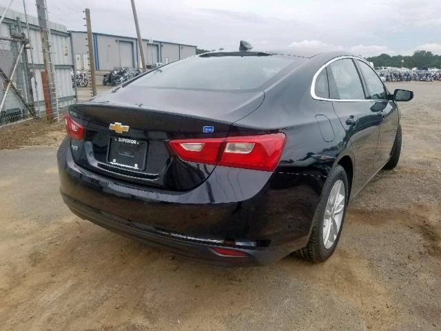 1G1ZJ5SUXGF333095 - 2016 CHEVROLET MALIBU HYB BLACK photo 4