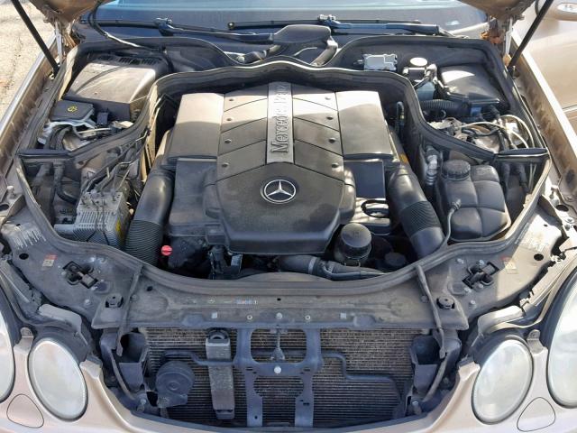 WDBUF83J14X152948 - 2004 MERCEDES-BENZ E 500 4MAT GOLD photo 7