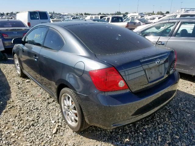 JTKDE177160107426 - 2006 TOYOTA SCION TC ლურჯი ფოტო 3