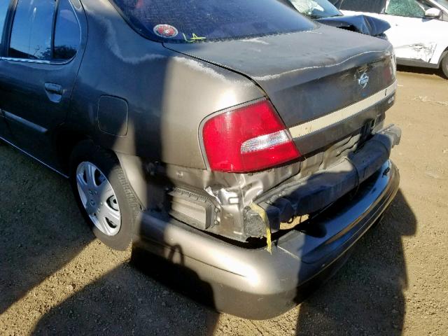 1N4DL01D81C170607 - 2001 NISSAN ALTIMA XE GRAY photo 9