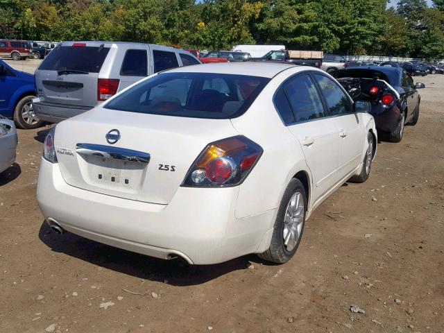 1N4AL2APXAC161674 - 2010 NISSAN ALTIMA BAS WHITE photo 4