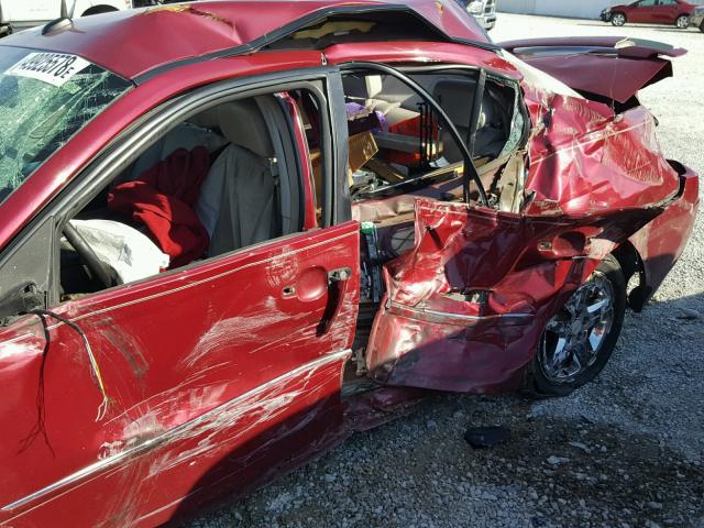 1G1ZU57N27F106279 - 2007 CHEVROLET MALIBU LTZ 红色 照片 10