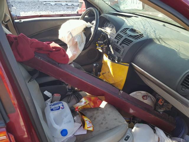 1G1ZU57N27F106279 - 2007 CHEVROLET MALIBU LTZ 红色 照片 5