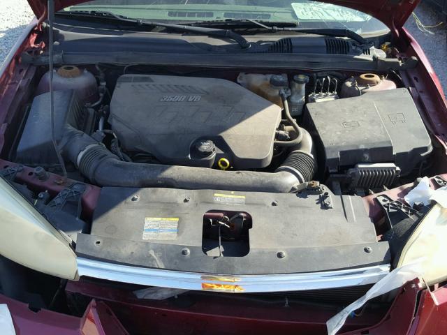 1G1ZU57N27F106279 - 2007 CHEVROLET MALIBU LTZ 红色 照片 7