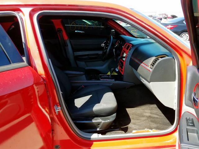 2D4FV47T08H195028 - 2008 DODGE MAGNUM RED photo 5