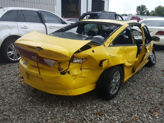 1G1JH12FX47140843 - 2004 CHEVROLET CAVALIER L YELLOW photo 4