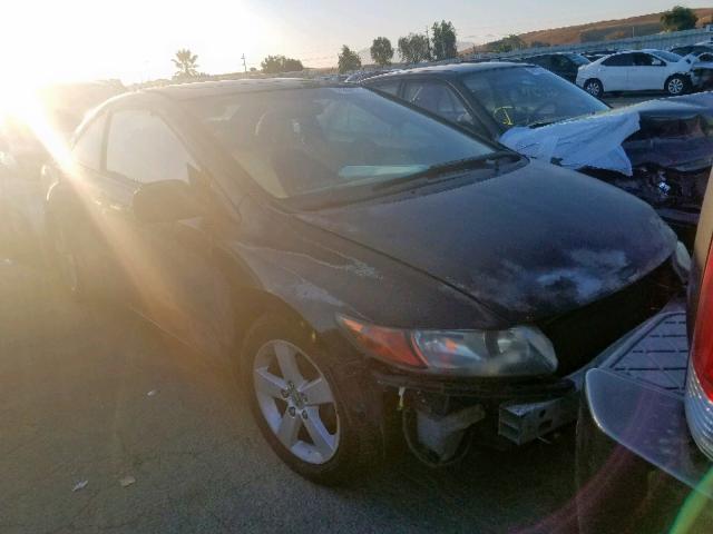 2HGFG12856H569446 - 2006 HONDA CIVIC EX BLACK photo 1