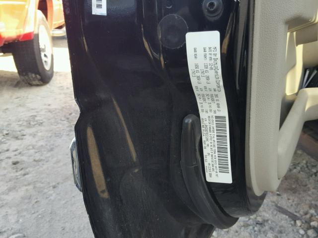 1J8HG58276C212041 - 2006 JEEP COMMANDER BLACK photo 10