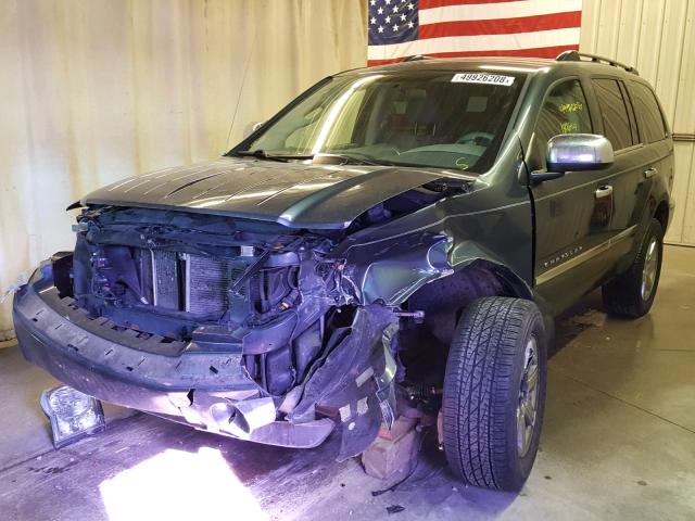 1A8HW58P39F707788 - 2009 CHRYSLER ASPEN LIMI BLUE photo 2