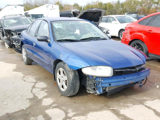 1G1JF52F247312263 - 2004 CHEVROLET CAVALIER L BLUE photo 1