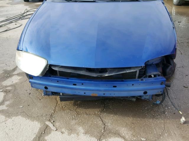 1G1JF52F247312263 - 2004 CHEVROLET CAVALIER L BLUE photo 9