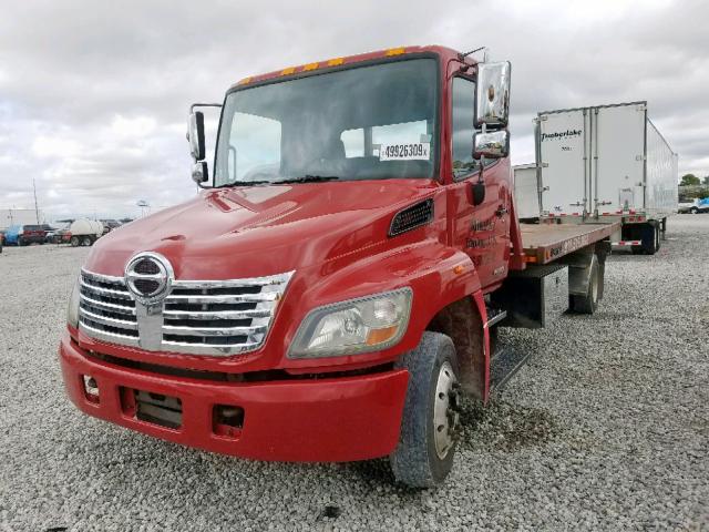 5PVND8JPX94S11118 - 2009 HINO 258 RED photo 2