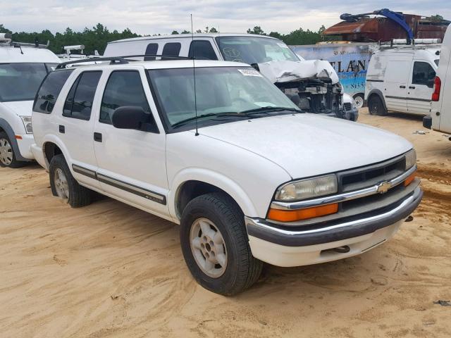 1GNDT13W112172324 - 2001 CHEVROLET BLAZER YELLOW photo 1