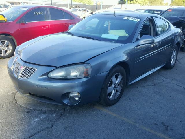 2G2WS522251189850 - 2005 PONTIAC GRAND PRIX GRAY photo 2