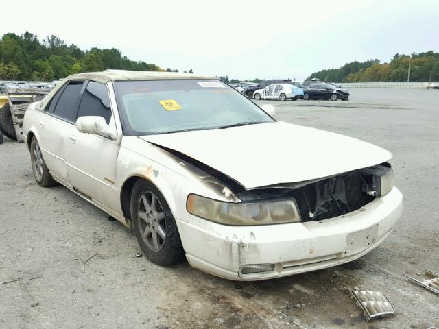 1G6KY54901U143745 - 2001 CADILLAC SEVILLE ST WHITE photo 1