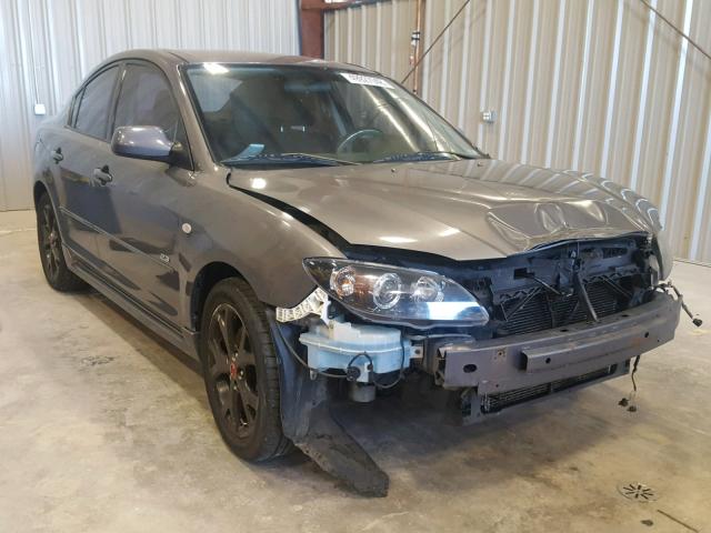 JM1BK323981155390 - 2008 MAZDA 3 S GRAY photo 1