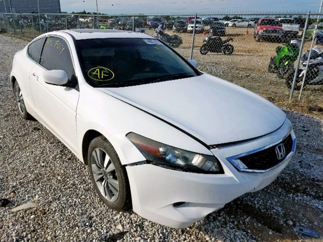 1HGCS12878A029485 - 2008 HONDA ACCORD EXL WHITE photo 1