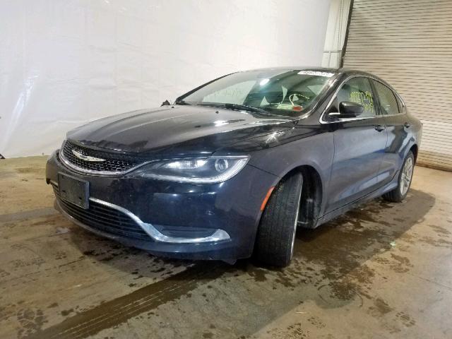 1C3CCCAB4FN751821 - 2015 CHRYSLER 200 LIMITE BLACK photo 2