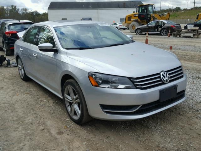 1VWBT7A34EC083260 - 2014 VOLKSWAGEN PASSAT SE SILVER photo 1