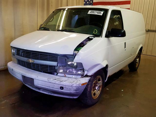 1GCDL19XX4B124074 - 2004 CHEVROLET ASTRO WHITE photo 2