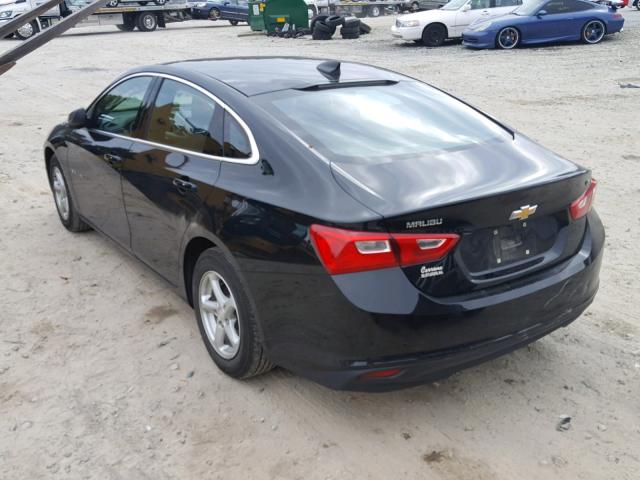 1G1ZB5ST7GF204381 - 2016 CHEVROLET MALIBU LS 黑色 照片 3