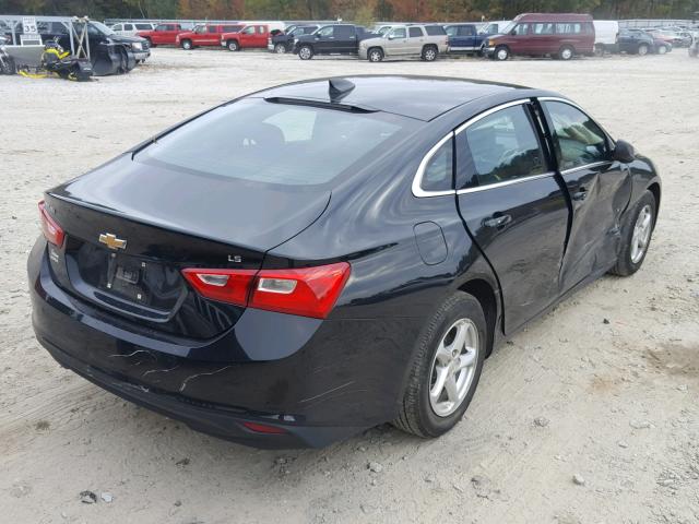 1G1ZB5ST7GF204381 - 2016 CHEVROLET MALIBU LS 黑色 照片 4