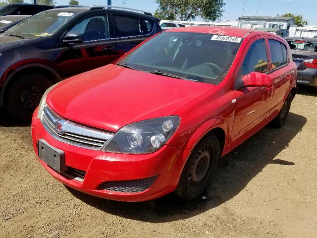 W08AR671685113096 - 2008 SATURN ASTRA XE RED photo 2