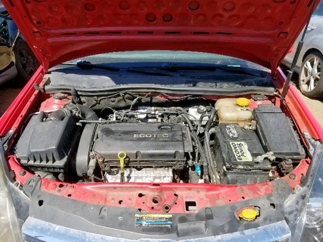 W08AR671685113096 - 2008 SATURN ASTRA XE RED photo 7