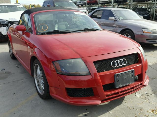 TRUTC28N121034211 - 2002 AUDI TT RED photo 1