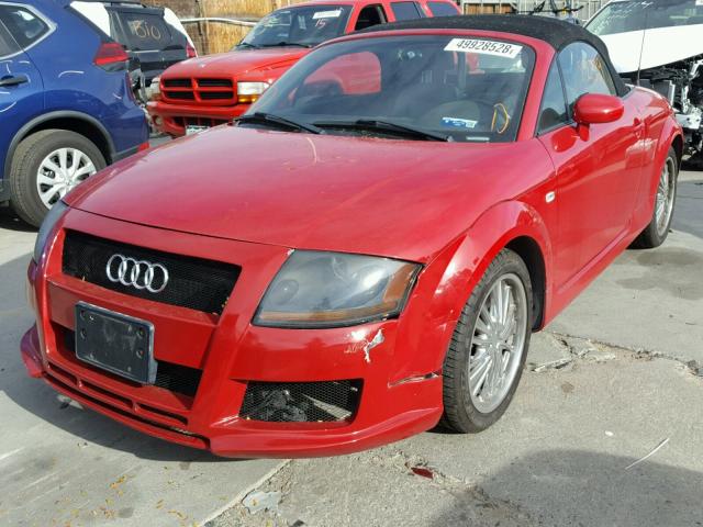 TRUTC28N121034211 - 2002 AUDI TT RED photo 9