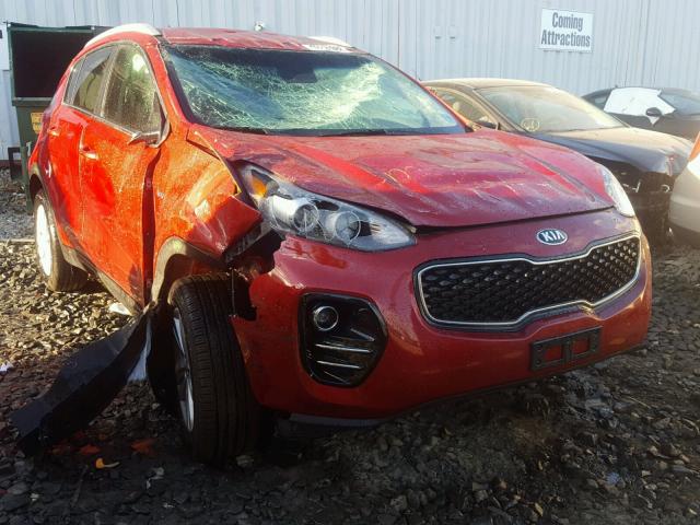 KNDPMCAC1J7417567 - 2018 KIA SPORTAGE L RED photo 1