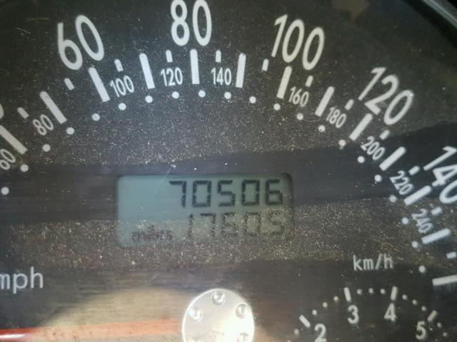 3VWCD21C93M443011 - 2003 VOLKSWAGEN NEW BEETLE წითელი ფოტო 8