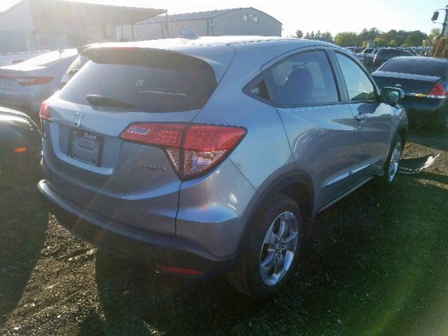 3CZRU6H5XHM725509 - 2017 HONDA HR-V EX SILVER photo 4