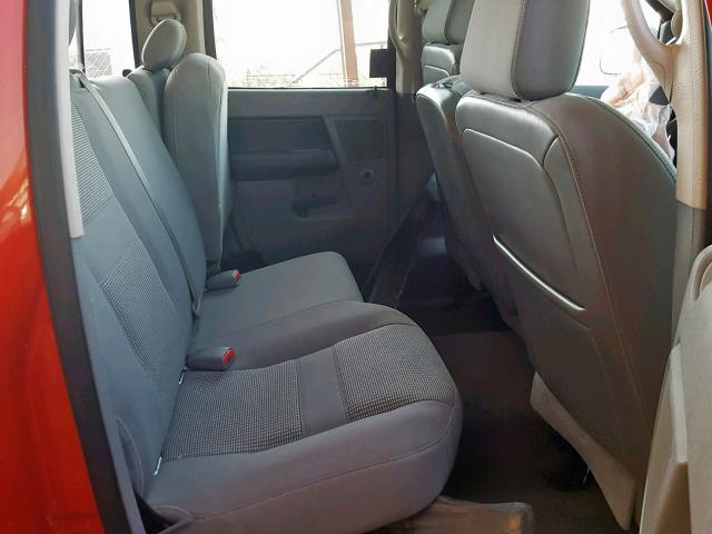 3D7KS28D17G797635 - 2007 DODGE RAM 2500 S Կարմիր լուսանկար 6