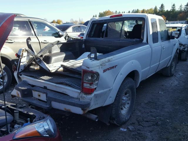 1FTYR44E09PA48382 - 2009 FORD RANGER SUP WHITE photo 4