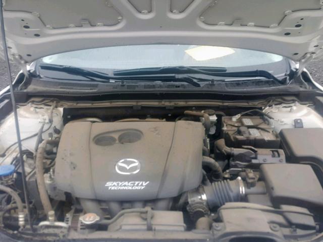 3MZBN1L79HM121673 - 2017 MAZDA 3 TOURING WHITE photo 7