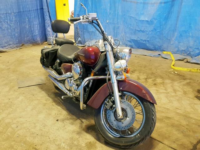 JH2RC50019K501127 - 2009 HONDA VT750 C BURGUNDY photo 1