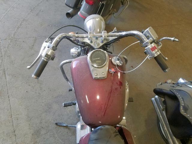 JH2RC50019K501127 - 2009 HONDA VT750 C BURGUNDY photo 5