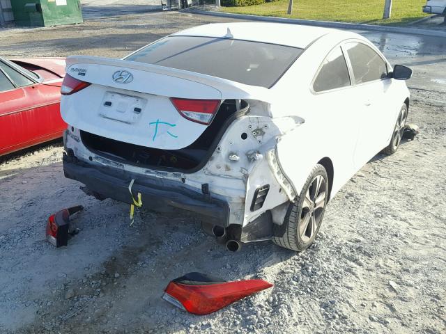 KMHDH6AE8DU002189 - 2013 HYUNDAI ELANTRA CO WHITE photo 4