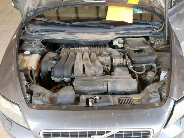 YV1MS382272251260 - 2007 VOLVO S40 2.4I GRAY photo 7