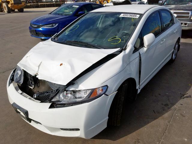 2HGFA1F63AH532415 - 2010 HONDA CIVIC LX-S Ağ foto 2