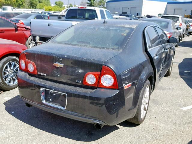 1G1ZK57708F183175 - 2008 CHEVROLET MALIBU LTZ შავი ფოტო 4