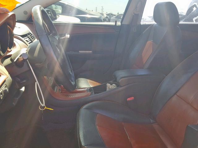 1G1ZK57708F183175 - 2008 CHEVROLET MALIBU LTZ შავი ფოტო 5