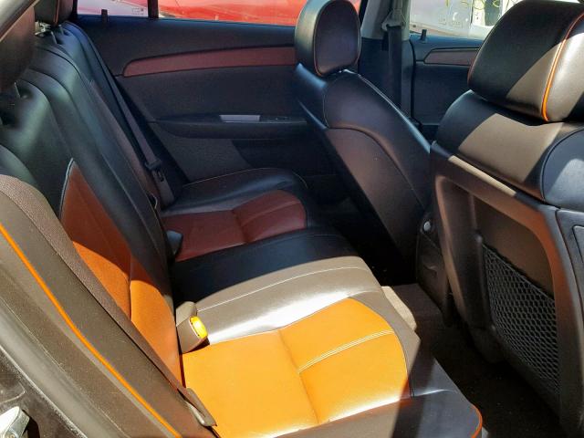 1G1ZK57708F183175 - 2008 CHEVROLET MALIBU LTZ შავი ფოტო 6