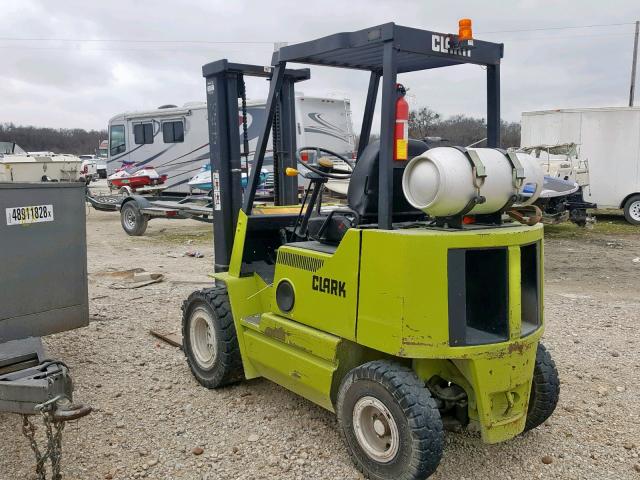 000GP138MB7736835 - 1988 CLAR FORKLIFT 绿色 照片 3