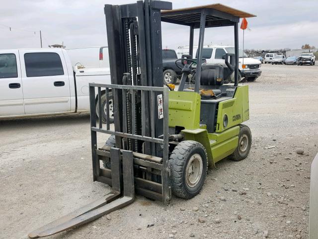 GPX23007897170K0F - 1989 CLAR FORKLIFT 绿色 照片 2
