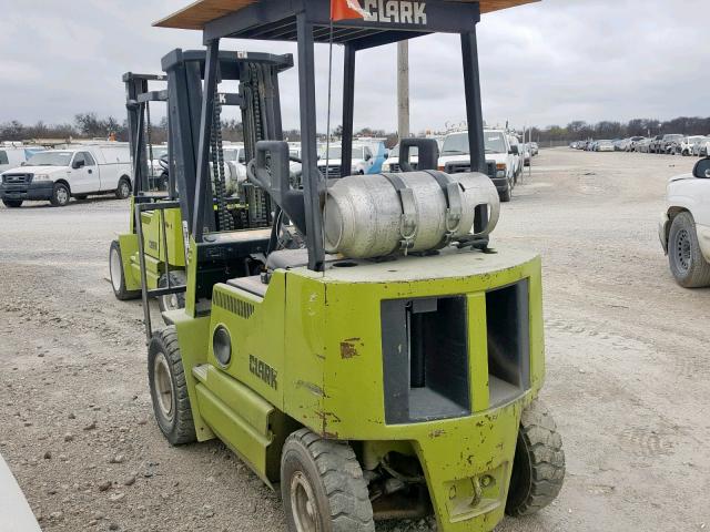 GPX23007897170K0F - 1989 CLAR FORKLIFT 绿色 照片 3