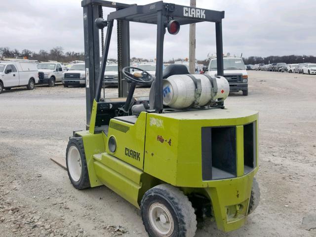 GPX23000139251KF - 1992 CLAR FORKLIFT 绿色 照片 3