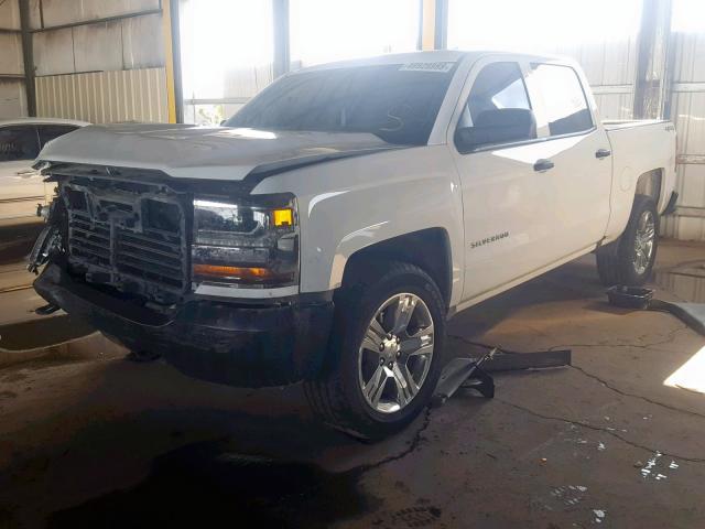 3GCUKNEC9HG276101 - 2017 CHEVROLET SILVERADO WHITE photo 2